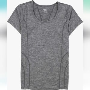Reebok Two Tone Gray Workout T-Shirt XS